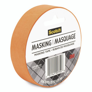 Scotch Expressions Masking Tape, 3" Core, 0.94" x 20 yds, Tangerine View Product Image