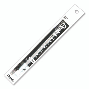 Pentel Refill for Pentel R.S.V.P. Ballpoint Pens, Medium 1 mm Conical Tip, Black Ink, 2/Pack View Product Image