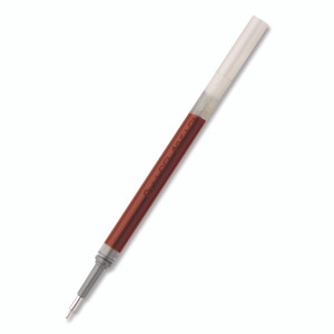 Pentel Refill for Pentel EnerGel Retractable Liquid Gel Pens, Fine Needle Tip, Red Ink View Product Image