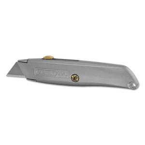 Stanley Classic 99 Utility Knife with Retractable Blade, 6" Die Cast Handle, Gray (BOS10099) View Product Image