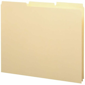 Smead Filing Guides with Blank Tab - Blank Assorted Tab(s) - Letter - Manila Tab(s) - 10% Recycled Product Image 