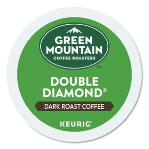 Green Mountain Coffee Double Black Diamond Extra Bold Coffee K-Cups, 24/Box (GMT4066) View Product Image