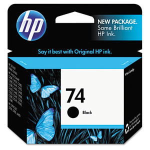 HP 74, (CB335WN) Black Original Ink Cartridge View Product Image