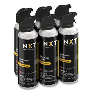 NXT Technologies Electronics Air Duster, 10 oz Can, 6/Pack View Product Image