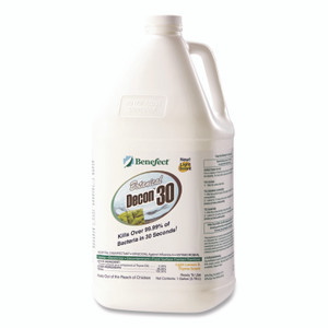 Benefect Botanical Decon 30 Disinfectant Cleaner, Light Lemon and Thyme Scent, 1 gal Bottle View Product Image