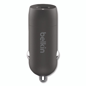 Belkin BOOST CHARGE USB-PD Car Charger + Lightning to USB-C Cable, 30 W, USB-C, Black View Product Image