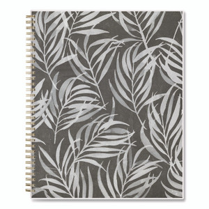 Blue Sky Dark Gray Gale Lesson Planner, Weekly: Up to Nine Periods per Day, Monthly: Two-Page Spreads, 11 x 8.5, Gray/Mint Green Cover View Product Image