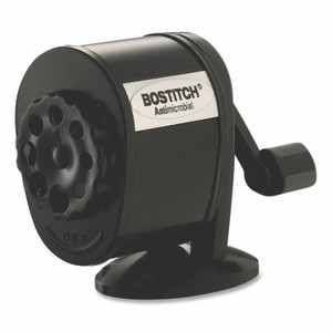 Bostitch Manual Pencil Sharpener, 2.68 x 4.33 x 5.43, Black, 12/Carton View Product Image
