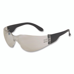 Bouton Zenon Z12 Rimless Indoor/Outdoor Optical Eyewear, Scratch-Resistant, Black Plastic Frame, Clear Polycarbonate Lens View Product Image