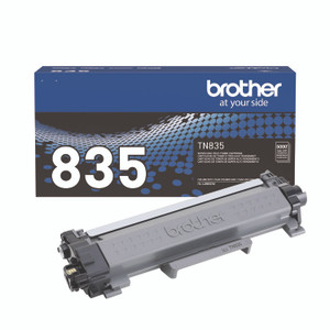 Brother TN835 Super High-Yield Toner, 5,000 Page-Yield, Black View Product Image