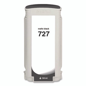 Innovera Compatible Matte Black Ink, Replacement for 727 (B3P22A), 130 mL View Product Image