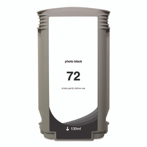 Innovera Remanufactured Photo Black High-Yield Ink, Replacement for 72 (C9370A), 130 mL View Product Image
