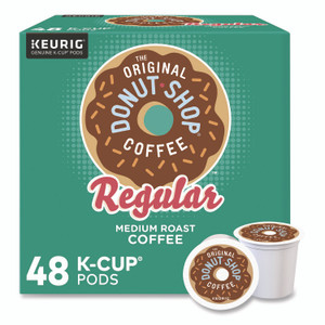 The Original Donut Shop Donut Shop Coffee K-Cups, Regular, 0.39 oz, 48/Box View Product Image