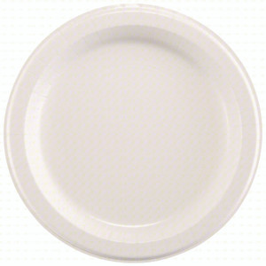 Dixie Ultra Heavy-Weight Paper Plates, 10" dia, White, 125/Pack, 4 Packs/Carton View Product Image