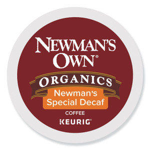 Newman's Own Organics Special Decaf K-Cups, 24/Box (GMT4051) View Product Image