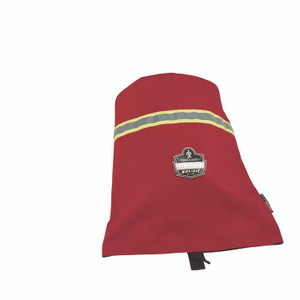 ergodyne Arsenal 5082 SCBA Mask Bag with Hook-and-Loop Closure, Fleece Lining, 8.5 x 8.5 x 14, Red View Product Image