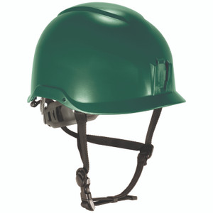 ergodyne Skullerz 8976 Class E Safety Helmet, 6-Point Ratchet Suspension, Green, View Product Image