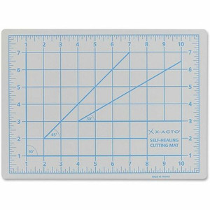 Elmer's X-ACTO Self-Healing Cutting Mats - Office - 18" Length x 12" Width - Gray Product Image 