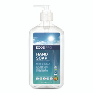 ECOS PRO Liquid Hand Soap, Free and Clear Scent, 17 oz View Product Image