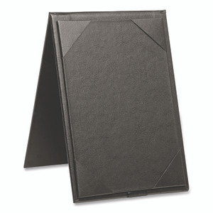 Excello Global Products Table-Top Menu Holder, For 5 x 7 Menus, 5.6 x 7.6 Holder, Black View Product Image