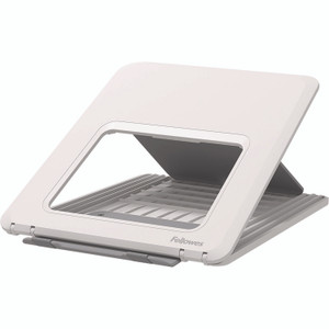 Fellowes Breyta Laptop Stand, 9.25" x 10.55" x 0.55" to 8", White, Supports Up to 8.8 lbs View Product Image