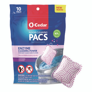 O-Cedar Cleaning PACS, Lavender Scent, 10/Pack View Product Image