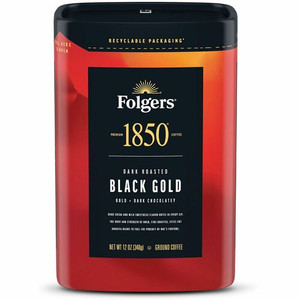 Folgers Ground Black Gold Dark Roast Ground Coffee - Black Coffee - Dark - Ground - Black Gold Product Image 