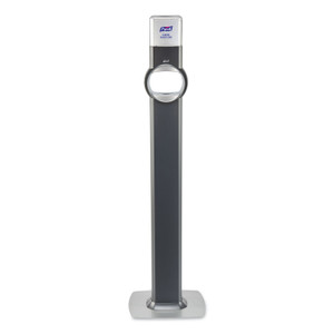 Fs6 Touch-Free Floor Stand Dispenser, 1,200 Ml, 12.5 X 11.3 X 38.5, Graphite (GOJ6424DS) View Product Image