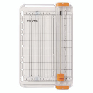 Fiskars SureCut Card Making Paper Trimmer, 8 Sheets, 9" Cut Length, 5.5"w x 9" l View Product Image