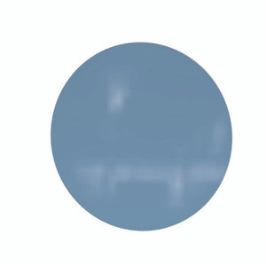 Ghent Coda Low Profile Circular Non-Magnetic Glassboard, 36 x 36, Denim Surface View Product Image