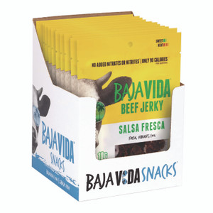 Baja Jerky Beef Jerky Salsa Fresca Snack Pack, Salsa Fresca, 1 oz Packet, 12/Carton View Product Image