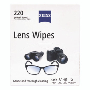 ZEISS Lens Wipes, 6 x 5, 220/Carton View Product Image