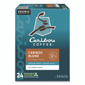 Caribou Coffee Caribou Blend Coffee K-Cups, 24/Box View Product Image
