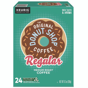 The Original Donut Shop Donut Shop Coffee K-Cups, Regular, 24/Box View Product Image