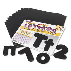 TREND Ready Letters Casual Combo Set, Black, 4"h, 182/Set (TEPT79901) View Product Image