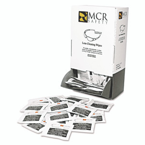 MCR Safety Lens Cleaning Towelettes, 100/Box Product Image