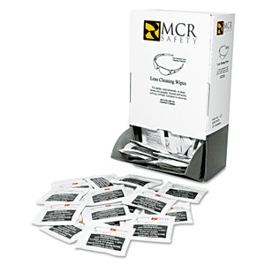 MCR Safety Lens Cleaning Towelettes, 100/Box View Product Image