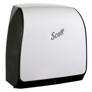 Scott Slimroll Manual Towel Dispenser, 12.65 x 13.02 x 7.18, White View Product Image