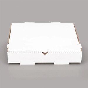 Karat Corrugated Paper Boxes, 12 x 12 x 1.97, White/Brown, 50/Carton View Product Image