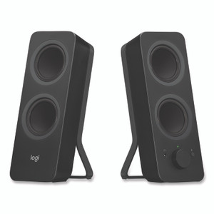 Logitech Z207 Computer Speakers, Bluetooth/3.5 mm Jack, Black View Product Image