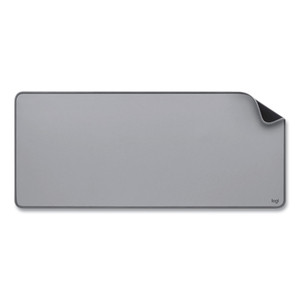Logitech Studio Series Polyester Desk Mat, 27.5 x 11.8, Mid Gray View Product Image