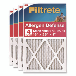Filtrete Allergen Defense Air Filter, 16 x 25, 4/Carton View Product Image