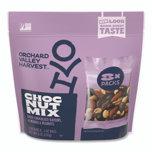 Orchard Valley Harvest Chocolate Raisin Nut Mix, (8) 1 oz Bags View Product Image