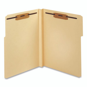Pendaflex Manila Fastener Folders, 1.5" Expansion, 2 Fasteners, Letter Size, Manila Exterior, 50/Box View Product Image