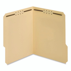 Pendaflex Manila Fastener Folders, 0.75" Expansion, 2 Fasteners, Letter Size, Manila Exterior, 50/Box View Product Image