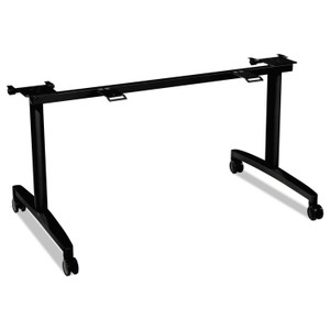 HON Huddle Flip-Top Base for 24" Deep Table Tops, 51.63w x 23.5d x 28.38h, Charcoal View Product Image