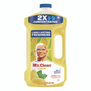 Mr. Clean Multipurpose Cleaning Solution, Lemon Scent, 64 oz Bottle View Product Image