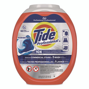 Tide Professional Commercial Power PODS Laundry Detergent, 63 Liquid Pods, 101 oz Tub View Product Image