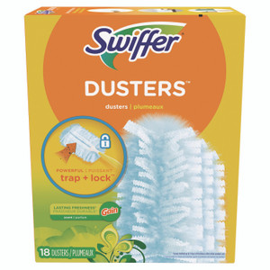 Swiffer Dusters Refill, Dust Lock Fiber, Blue, Gain Original Scent, 18/Pack View Product Image