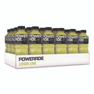 POWERADE Sports Drink, Lemon Lime, 20 oz Bottle, 24/Pack View Product Image